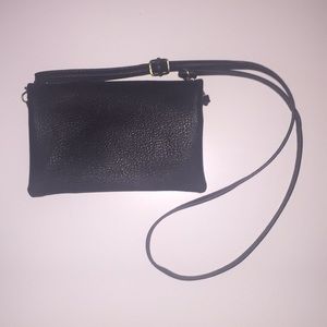 Joy Susan black wallet/crossbody bag purse
